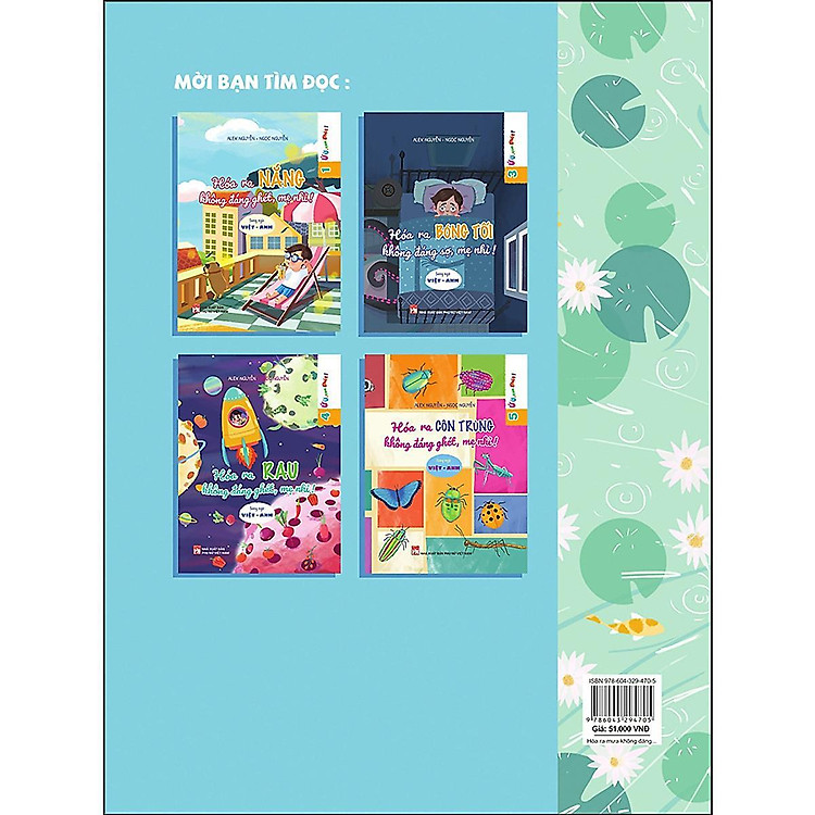 Ứ Ừ Con Ghét - Hóa Ra Mưa Không Đáng Ghét, Mẹ Nhỉ - Song Ngữ Việt - Anh - Ảnh 2