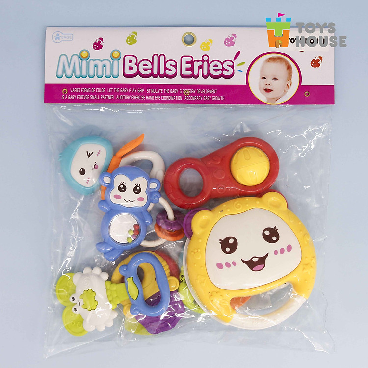 Túi đồ chơi xúc xắc lục lạc cho bé Chính hãng Ưu đãi