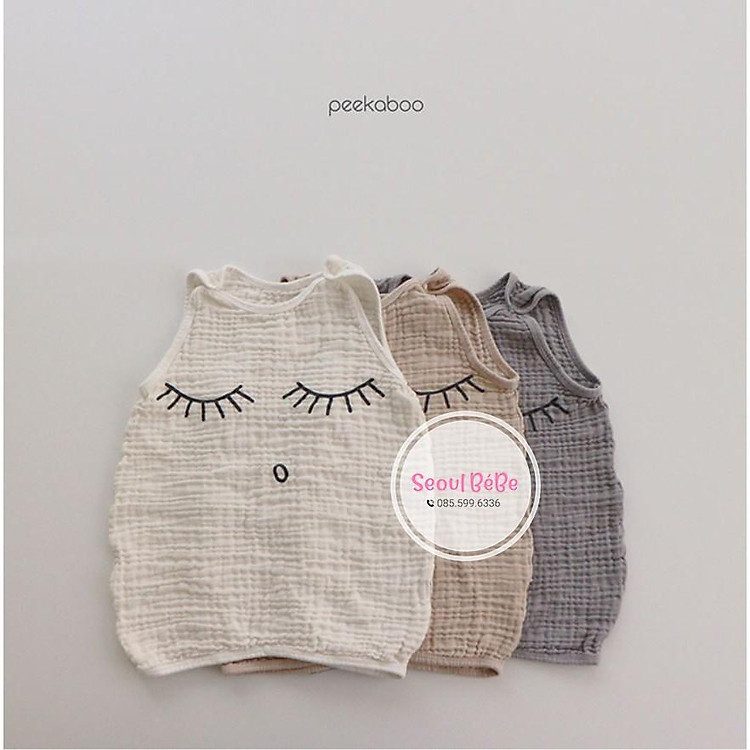 Túi ngủ xô mắt nhắm Peekaboo made in Korea