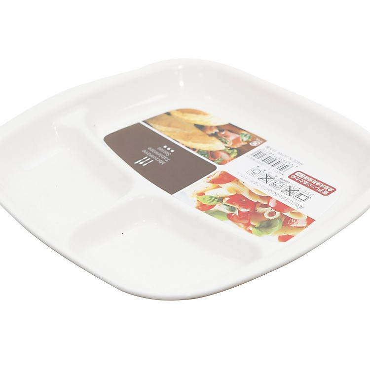 Khay chia 3 ngăn cho bé ăn dặm Chính hãng Tiết kiệm - Hình ảnh 2