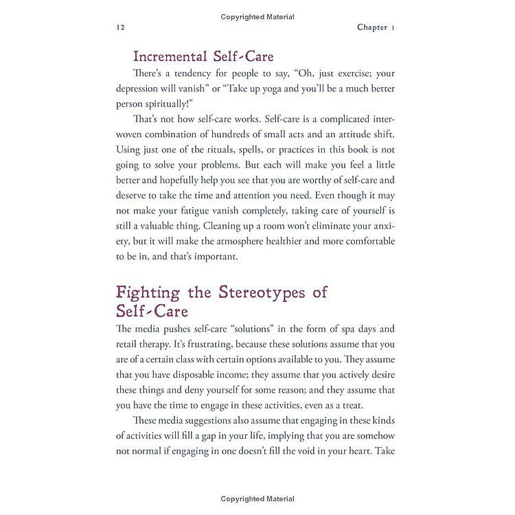 The Witch's Book of Self-Care: Magical Ways to Pamper, Soothe, and Care for Your Body and Spirit - Ảnh 7