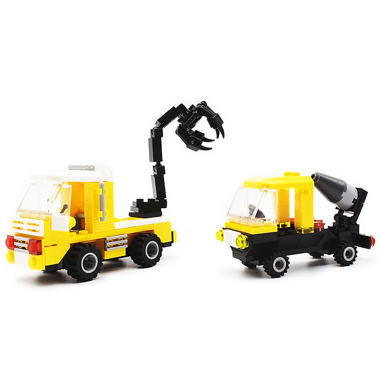 Đồ chơi ghép hình Duka - Xây thành phố Chính hãng Giá rẻ - Hình ảnh 4