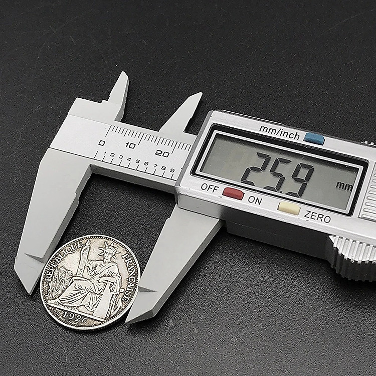 Đồng Xu Hoa Xòe Đánh Gió Đông Dương 20 Cent Bạc Ta - Ảnh 4