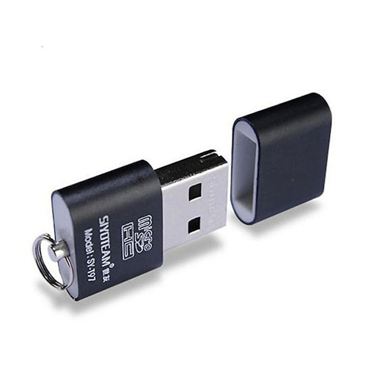 Đầu đọc thẻ nhớ SD/HD USB 2.0 T18 tốc độ cao - Giao màu ngẫu nhiên