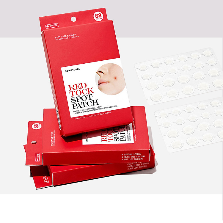 Miếng dán mụn So Natural bản 88 miếng