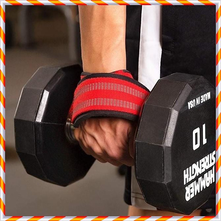 Dây Kéo Lưng Hỗ Trợ Nâng Tạ Vòng Số 8, Lifting Straps hỗ trợ tập thể hình KINGDOMSPORT