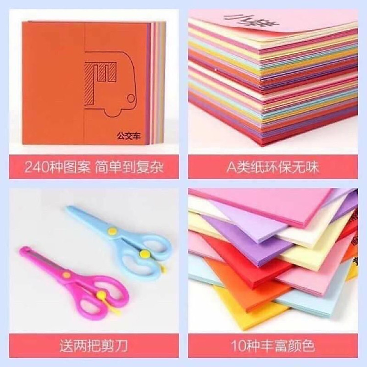 Bộ Đồ Chơi Cắt Giấy Cho Bé Chính hãng Giá rẻ - Hình ảnh 4