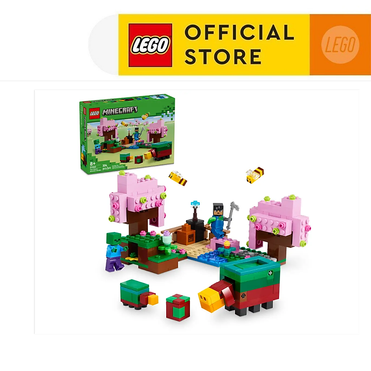 Mua tại MyKingdom: LEGO MINECRAFT 21260 Khu Vườn Hoa Anh Đào - Ngập tràn khuyến mãi