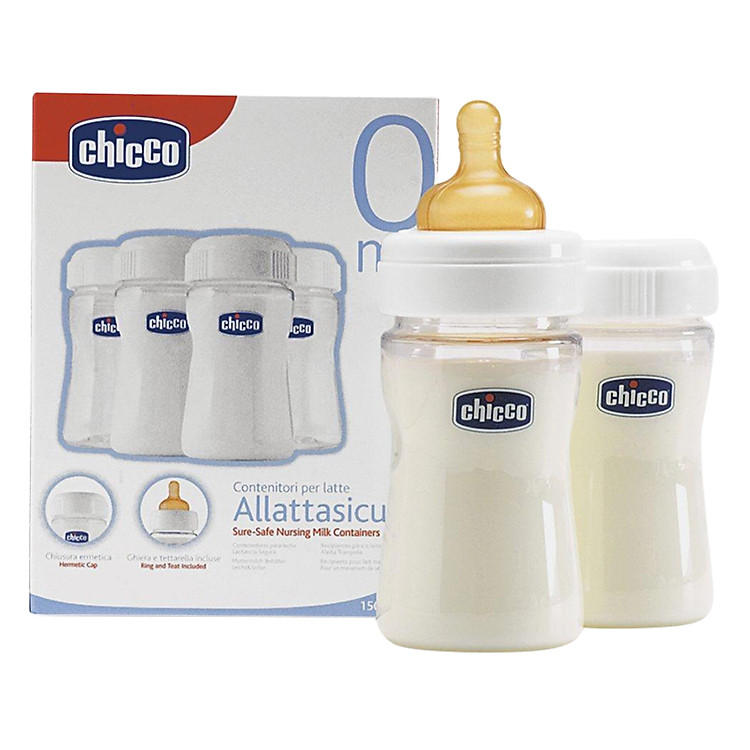 Bộ 4 Bình Trữ Sữa Chicco