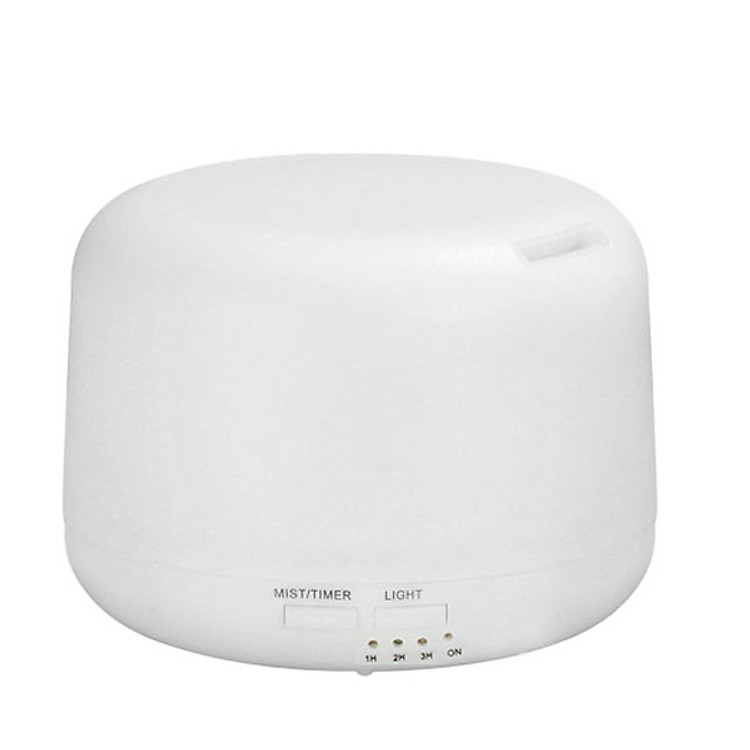 Máy khuếch tán/ máy xông tinh dầu hình trụ trắng 300ml Lorganic FX2030