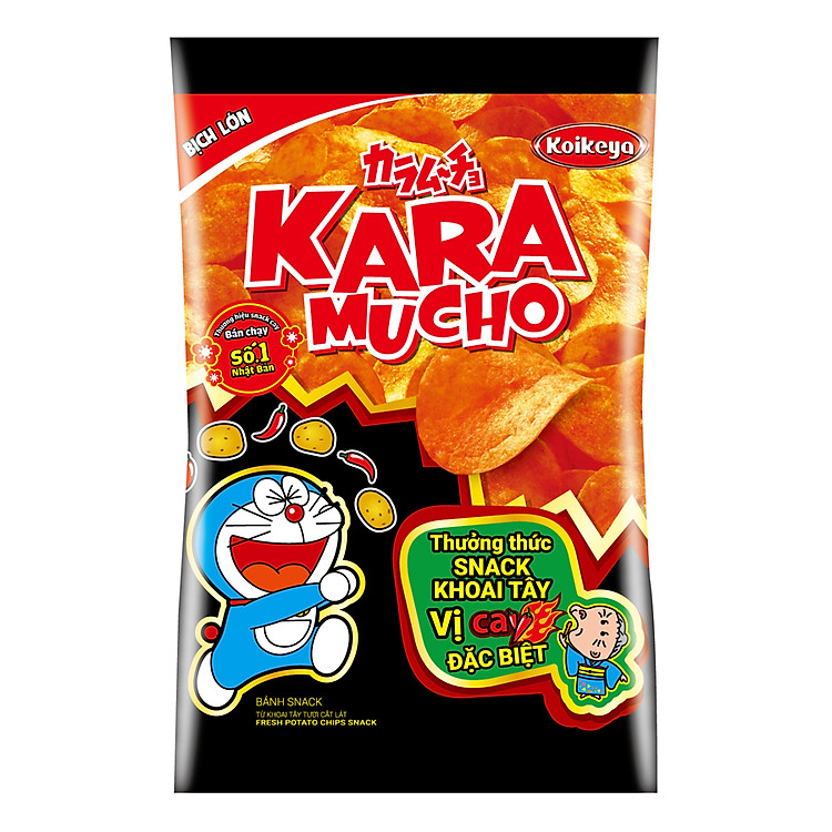 Snack Khoai Tây Karamucho Vị Cay (44g)