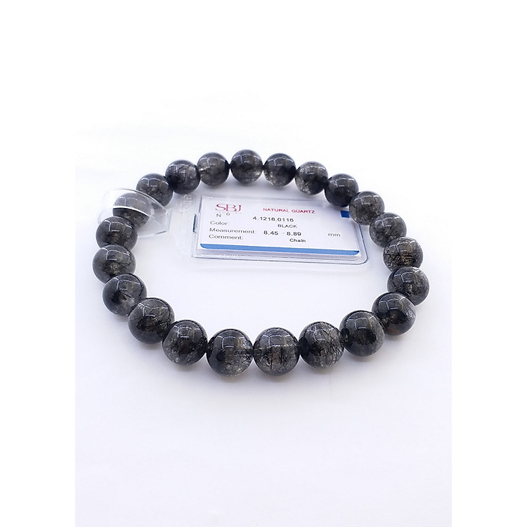 Vòng Tay Thạch Anh Tóc Đen ZSSGTDKD