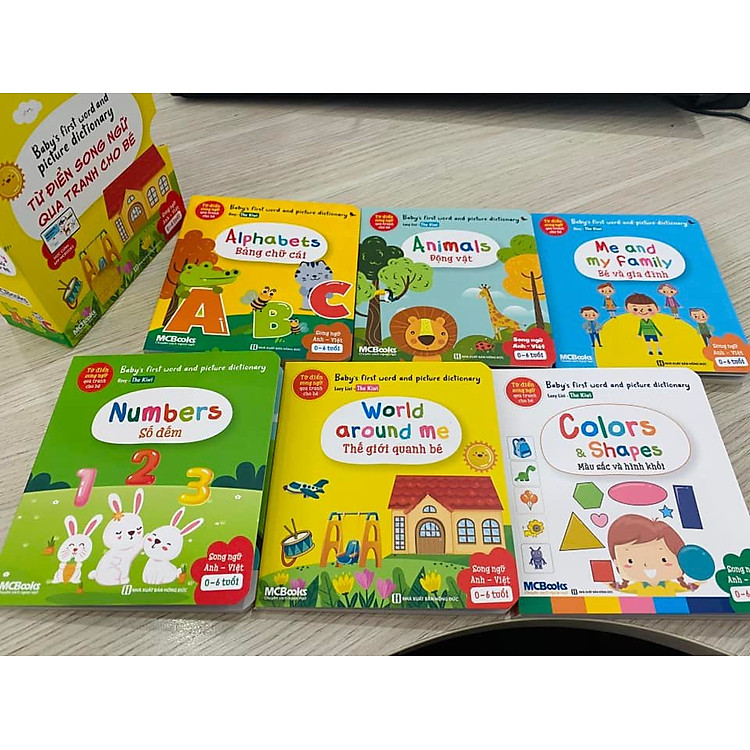 Từ điển song ngữ qua tranh cho bé - Baby's first words and picture dictionary - Ảnh 5