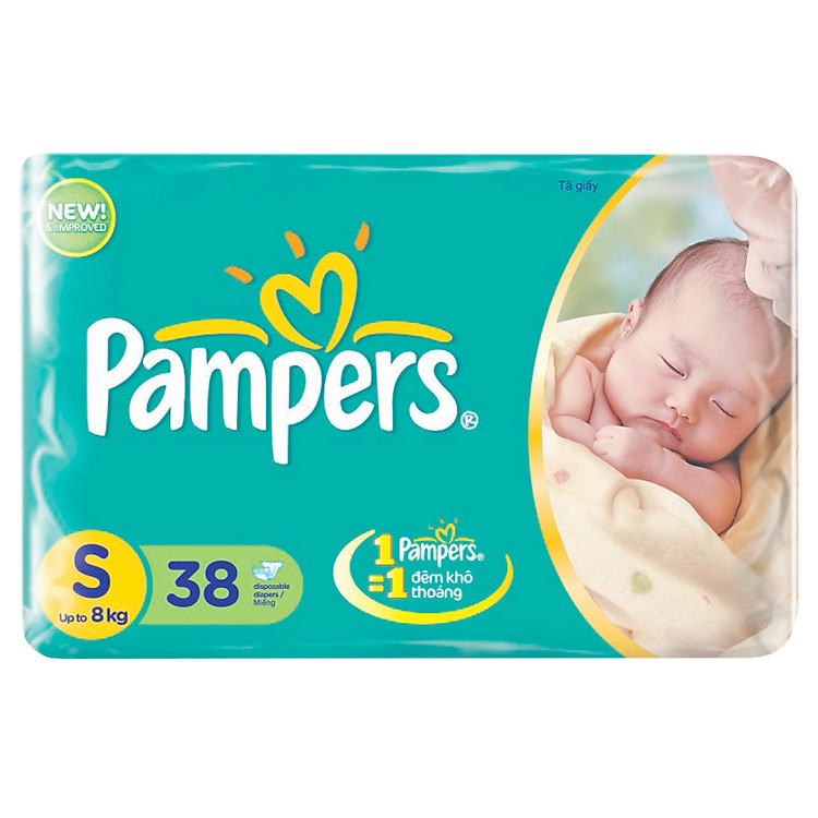 Tã Dán Pampers S38 (38 Miếng)