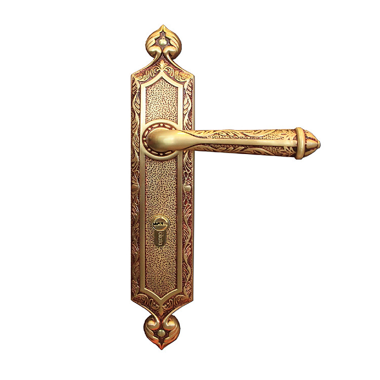 Khóa cửa tay gạt loại đồng DT6802 OKATA