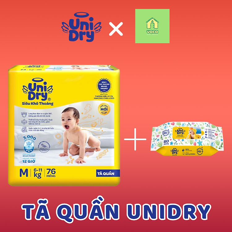 Mua Tã quần UniDry siêu khô Jumbo Uy tín Giá tốt