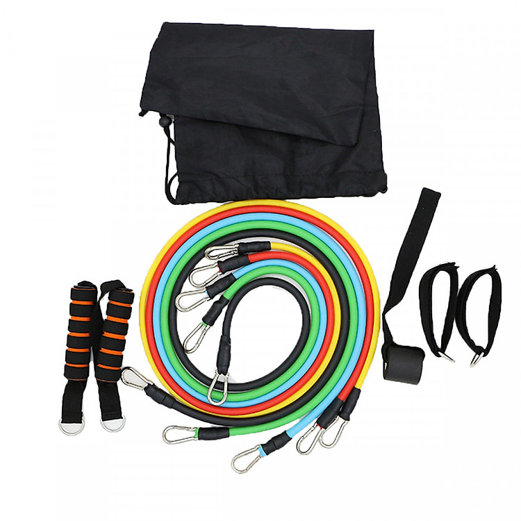 Bộ 5 Dây Ngũ Sắc Đàn Hồi Tập Thể Hình, Tập Gym miDoctor - Chính Hãng