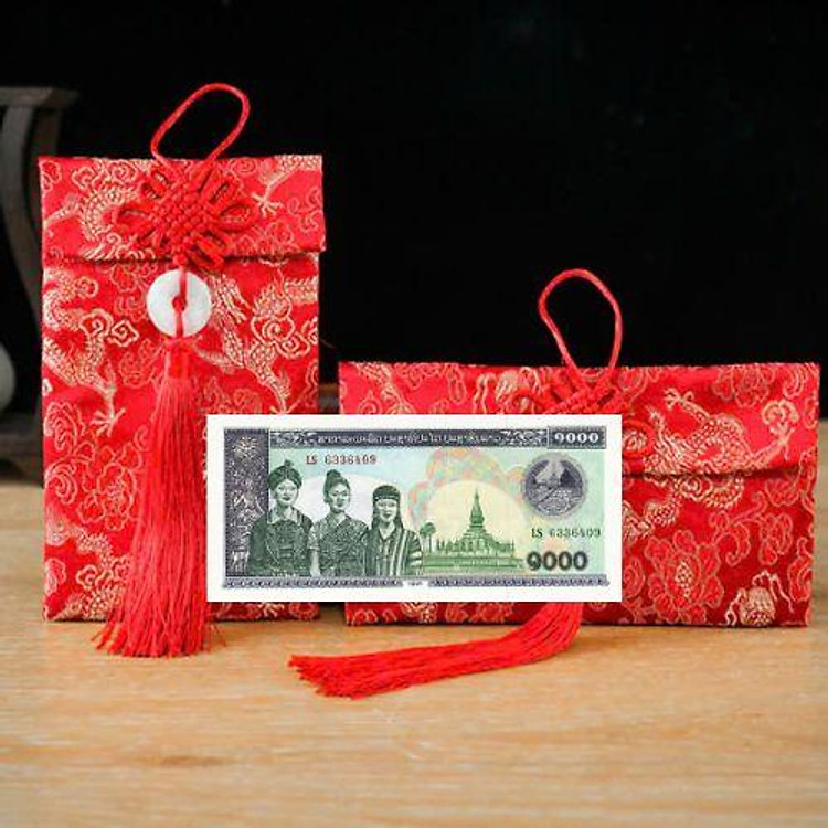 Túi gấm màu xanh (1000)