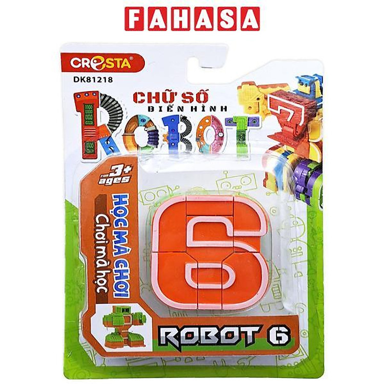 Đồ Chơi Lắp Ráp Robot Chữ Số 6 Chính hãng Giá rẻ