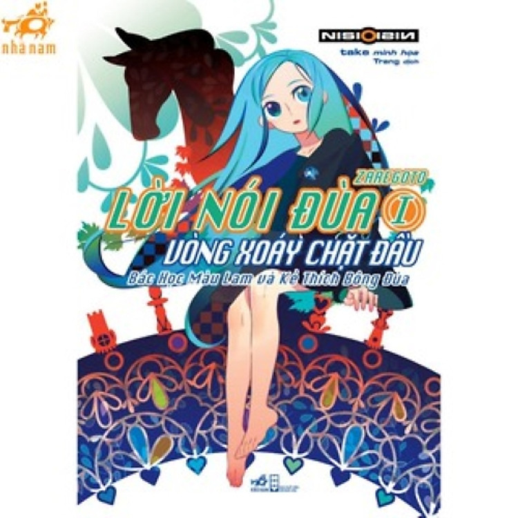 Sách - Lời nói đùa 1: Vòng xoáy chặt đầu - Bác học màu lam và kẻ thích bông đùa (Nhã Nam HCM)