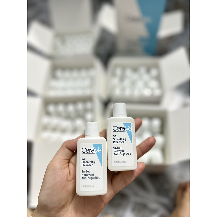 Sữa Rửa Mặt CeraVe Renewing SA Cleanser Dành Cho Da Thường 237ml