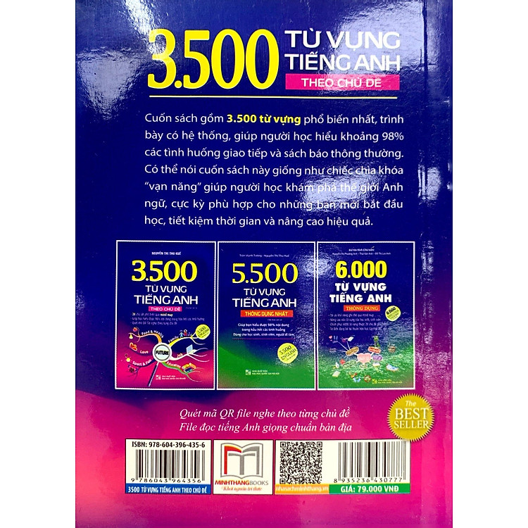 3500 Từ Vựng Tiếng Anh Theo Chủ Đề (Tái Bản 2023) - Ảnh 4
