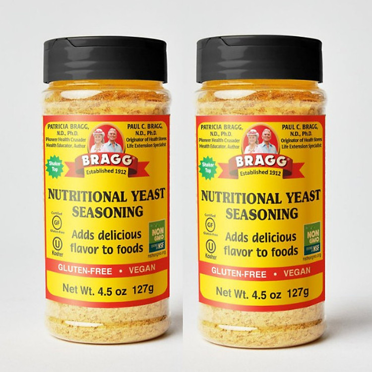 Men Dinh Dưỡng Nutritional Yeast Bragg 127g (combo 2 hộp)