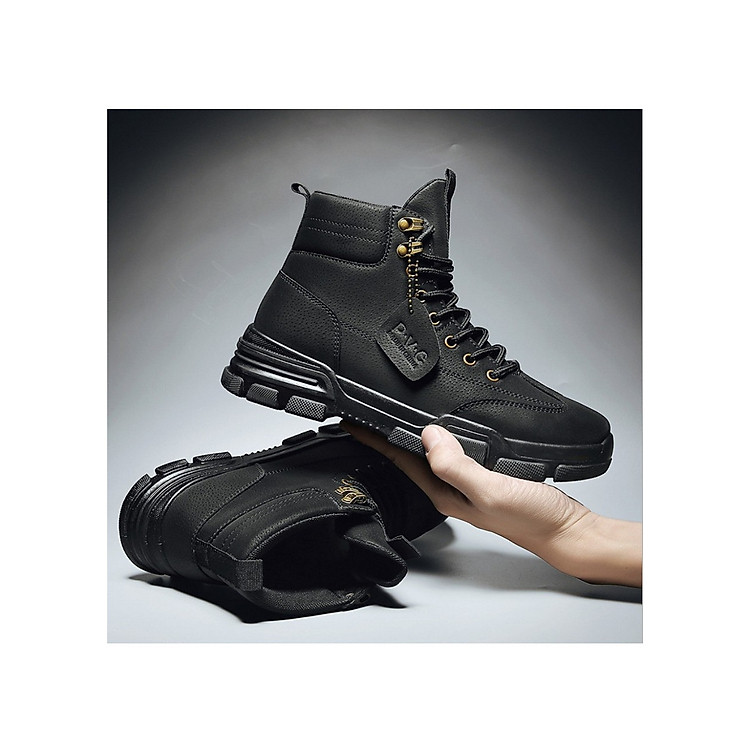 Giày cao cổ nam, boots nam mẫu mới hot trend SP-362