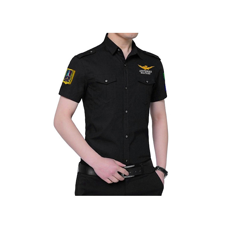 ÁO SƠ MI NAM LỤC QUÂN NGẮN TAY NHIỀU MÀU - SIÊU SÀNH ĐIỆU CHO PHÁI MẠNH