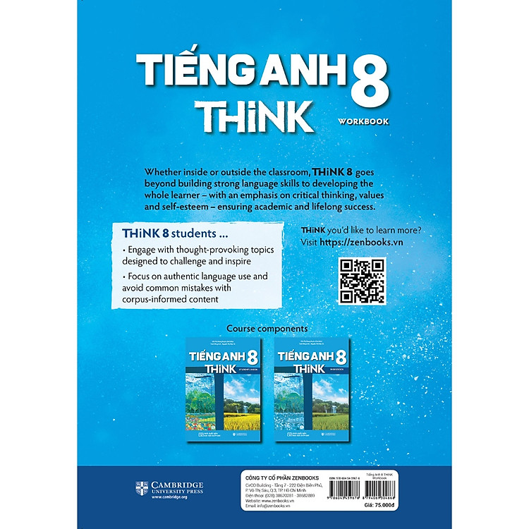 Giáo Khoa Tiếng Anh 8 THiNK (Work Book) - Ảnh 3