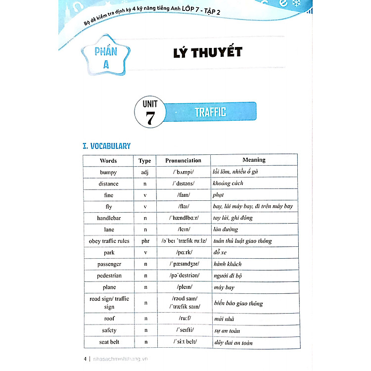 Global Success - Bộ Đề Kiểm Tra Định Kỳ 4 Kỹ Năng Tiếng Anh Lớp 7 - Tập 2 (Có Đáp Án) - Ảnh 7