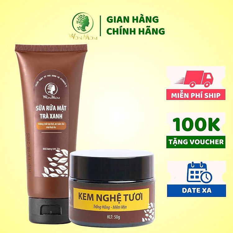 Tìm mua tại Avakids:Bộ làm sạch và dưỡng trắng Wonmom, tràn ngập Khuyến mãi, Ưu đãi