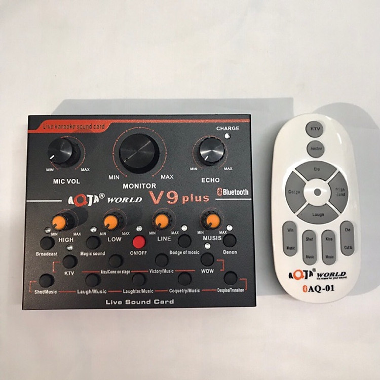 Sound Card V9 Plus bluetooth AQTA - Hàng nhập khẩu