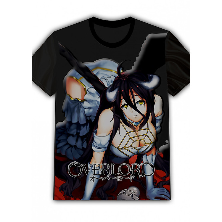 Áo thun in hình Anime Overlord - Albedo