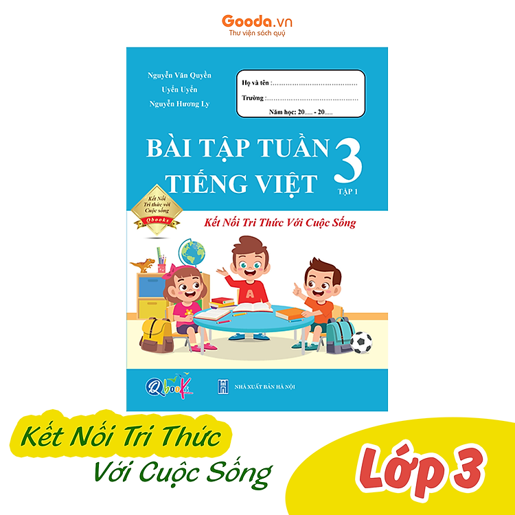 Sách Combo Bài Tập Tuần Tiếng Việt Lớp 3 - Kết Nối Tri Thức Với Cuộc Sống - BẢN QUYỀN