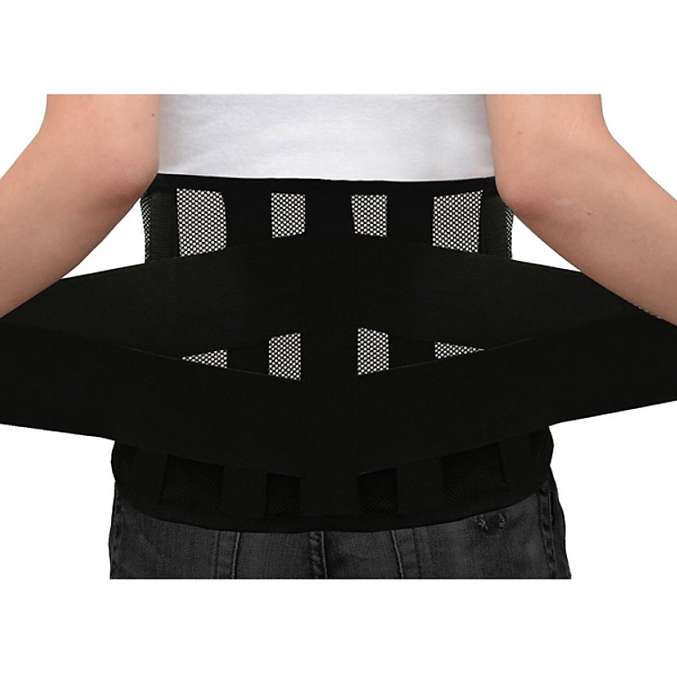 Đai cố định cột sống thương hiệu Presitom, dùng cho người đau lưng thoát vị đĩa đệm, bệnh nhân vừa trải qua phẫu thuật, đau thần kinh toạ - Sản xuất từ những nguyên liệu ngoại nhập