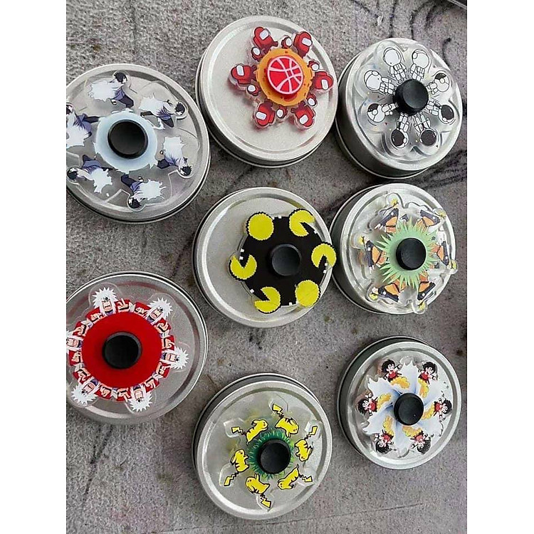Fidget Spinner 3D Hoạt Hình Giảm Stress Chính hãng Giá rẻ - Hình ảnh 5