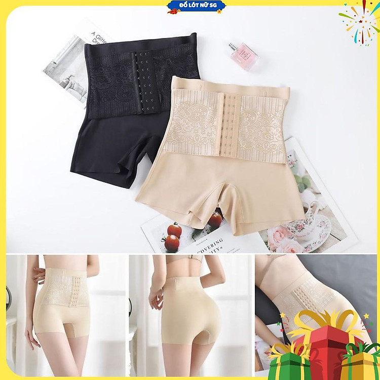 Quần Gen Nịt Bụng Cao Cấp Định Hình Vòng Bụng Dưới Ôm Sát Người Không Sợ Lộ - Quần Nịt bụng
