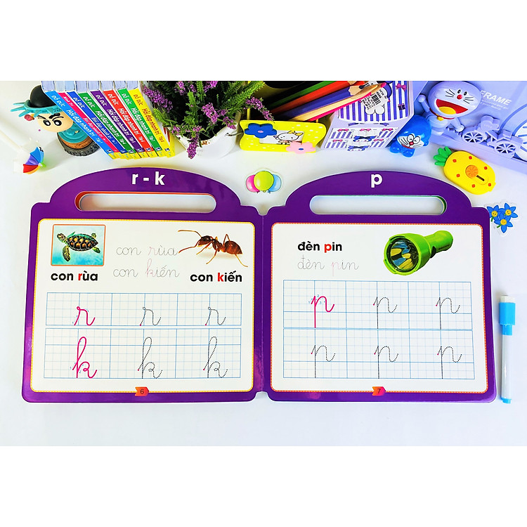 Chuẩn bị cho bé tới trường: Chữ cái và chữ số (Tập 2) - Ảnh 7