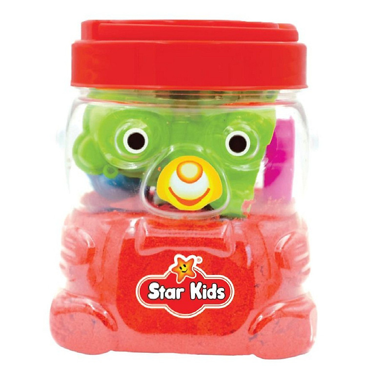 Đồ chơi trẻ em - Bộ cát động lực 500 g và khuôn Động Vật K-322-RD