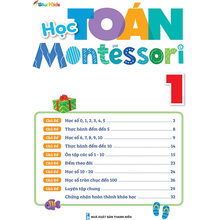 Học Toán Montessori (Phát Triển Trí Tuệ 4+) (Tập 1) - Ảnh 3