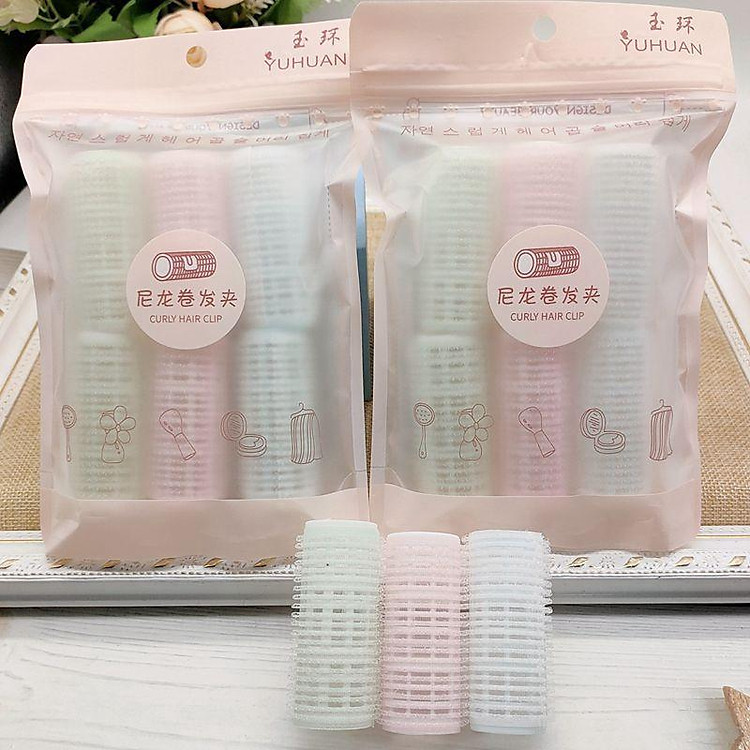 Bịch 6 lô uốn tóc mái hàn quốc