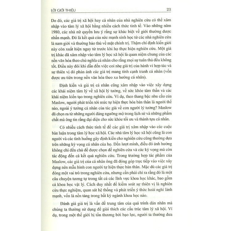 Tâm Lý Học Xã Hội Trong Cuộc Sống Hiện Đại (Tái bản lần 1) - Ảnh 6