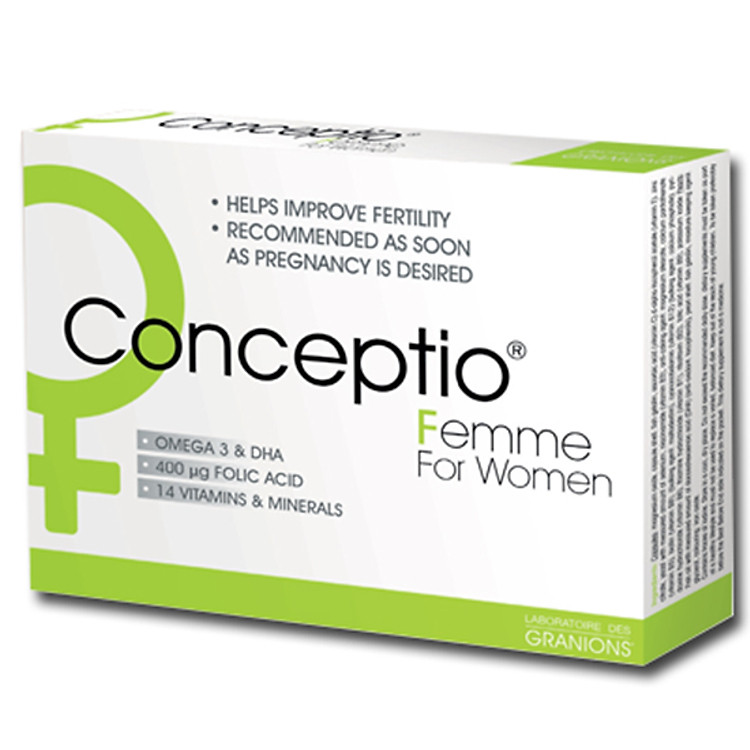 Thực phẩm chức năng Conceptio Femme tăng khả năng thụ thai phụ nữ