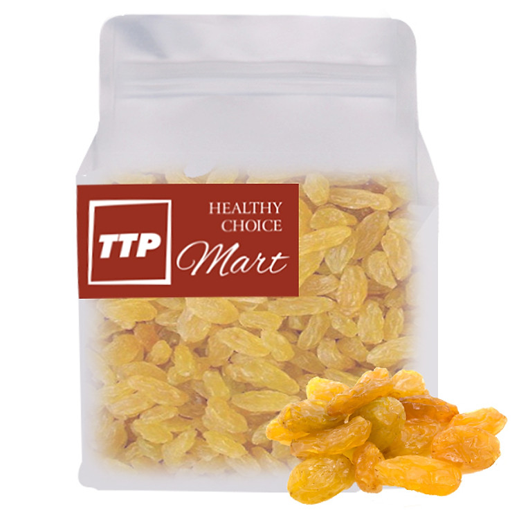 Túi Nho Khô Vàng Ấn Độ Cao Cấp TTP (500g)