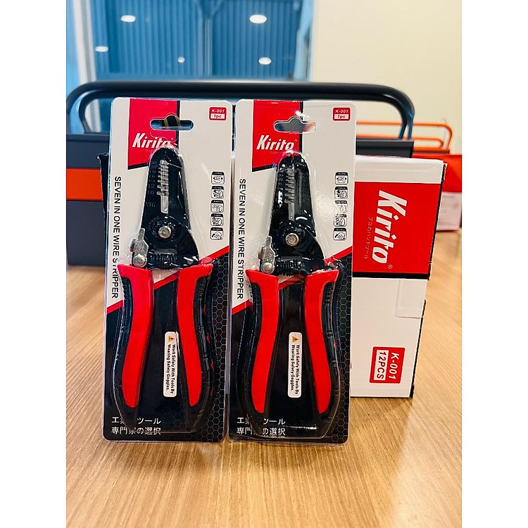 Kìm cắt cáp và tuốt dây điện KAPUSI JAPAN k9101