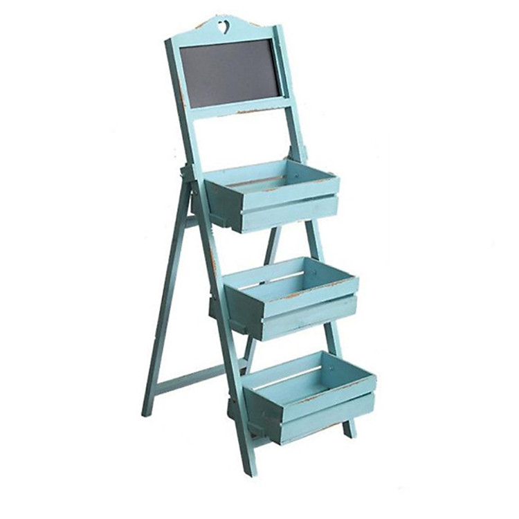 Kệ Chậu trồng cây hình thang 3 tầng