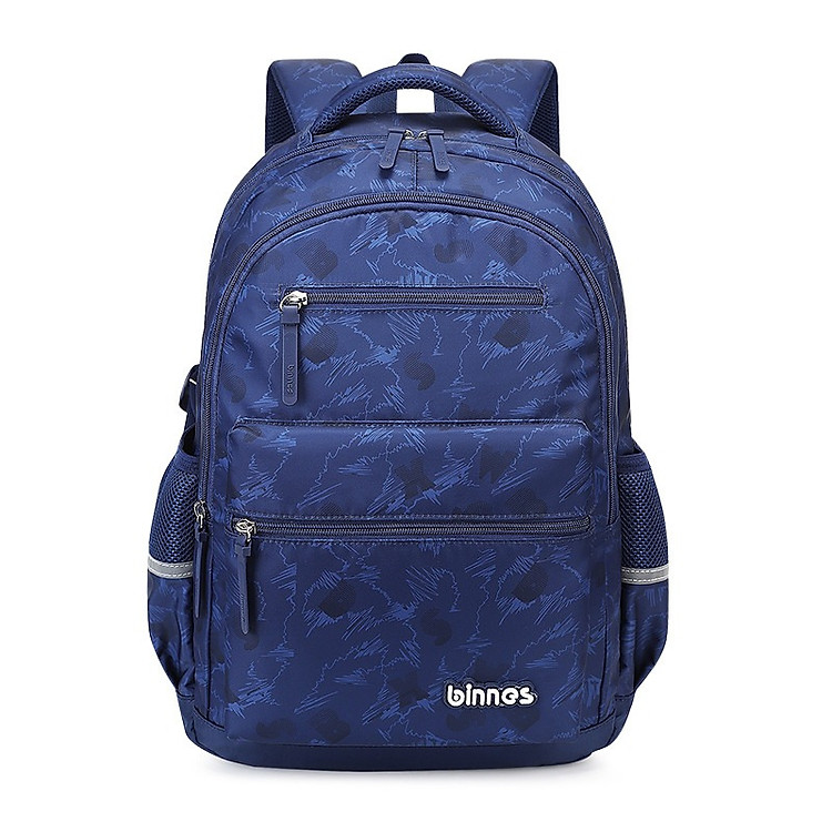 Balo Học Sinh BINBES BNS-6069 Chống Thấm Nước - Màu Đen - Ảnh 4