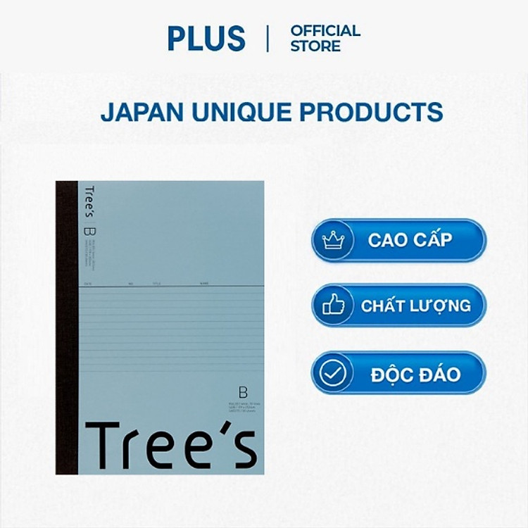 Sổ tay kẻ ngang Nhật Bản A6 - PLUS - Ảnh 4