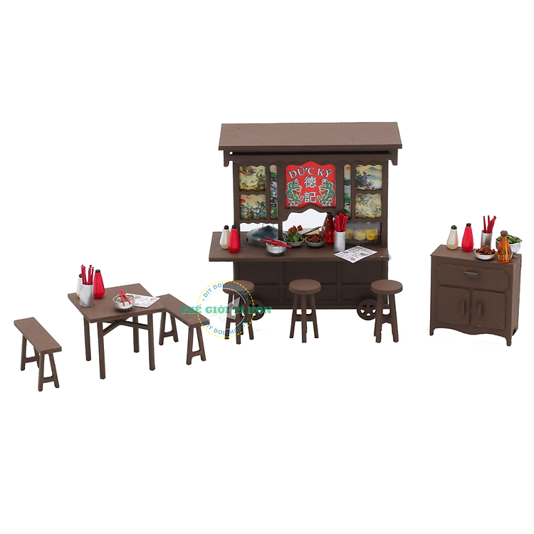 Mô hình DIY Hủ Tiếu Mì Sài Gòn Chính hãng Tiết kiệm - Hình ảnh 2